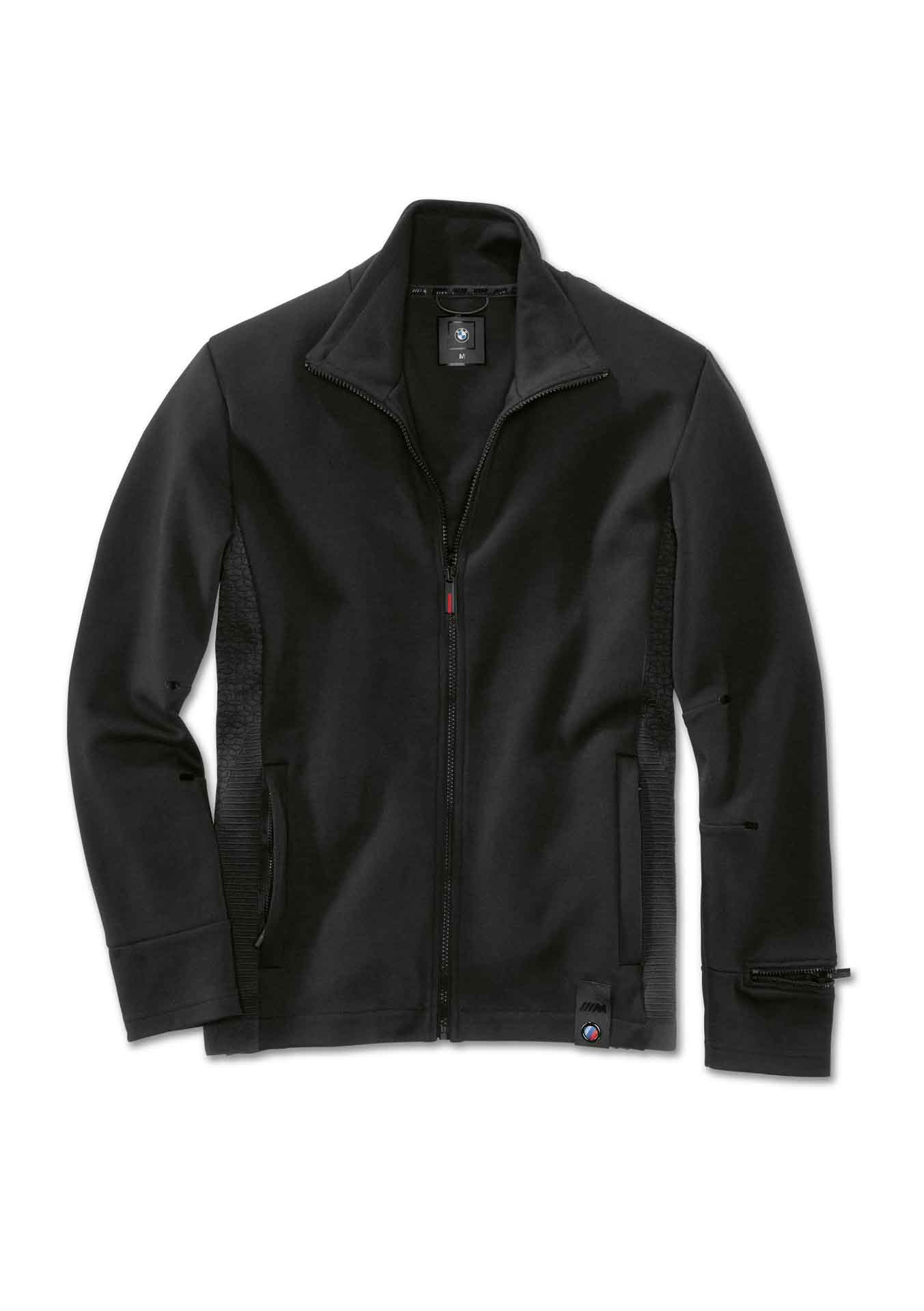 BMW Genuine Mens Gents M Sweat Jacket Top Full Zip Coat Casual 