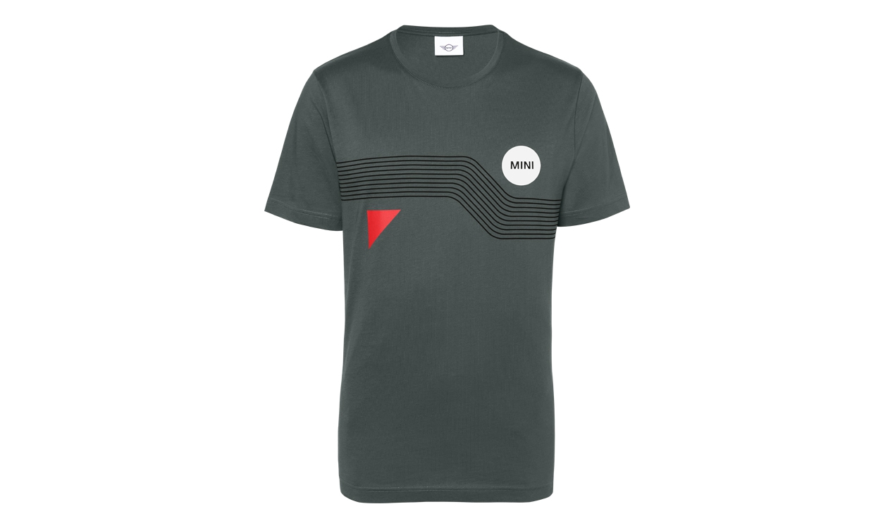MINI Genuine Mens T Shirt Tee Top Wordmark Graphic Sage Multicolour 80145A21589 - Picture 21 of 60