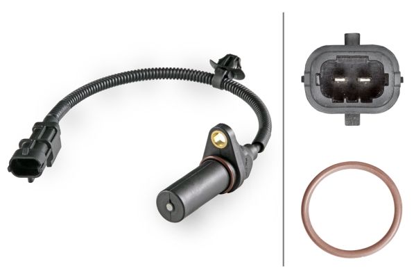 HELLA Nockenwellensensor 6PU 009 168-181 - 3-polig OEM Qualität