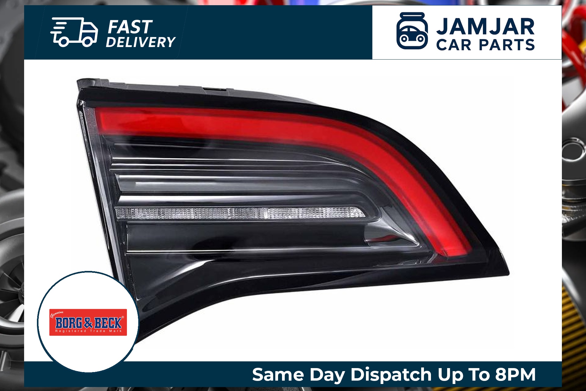 HELLA 2TZ015342-911 Tail Light Assembly Left Fits Tesla Model 3 Model Y