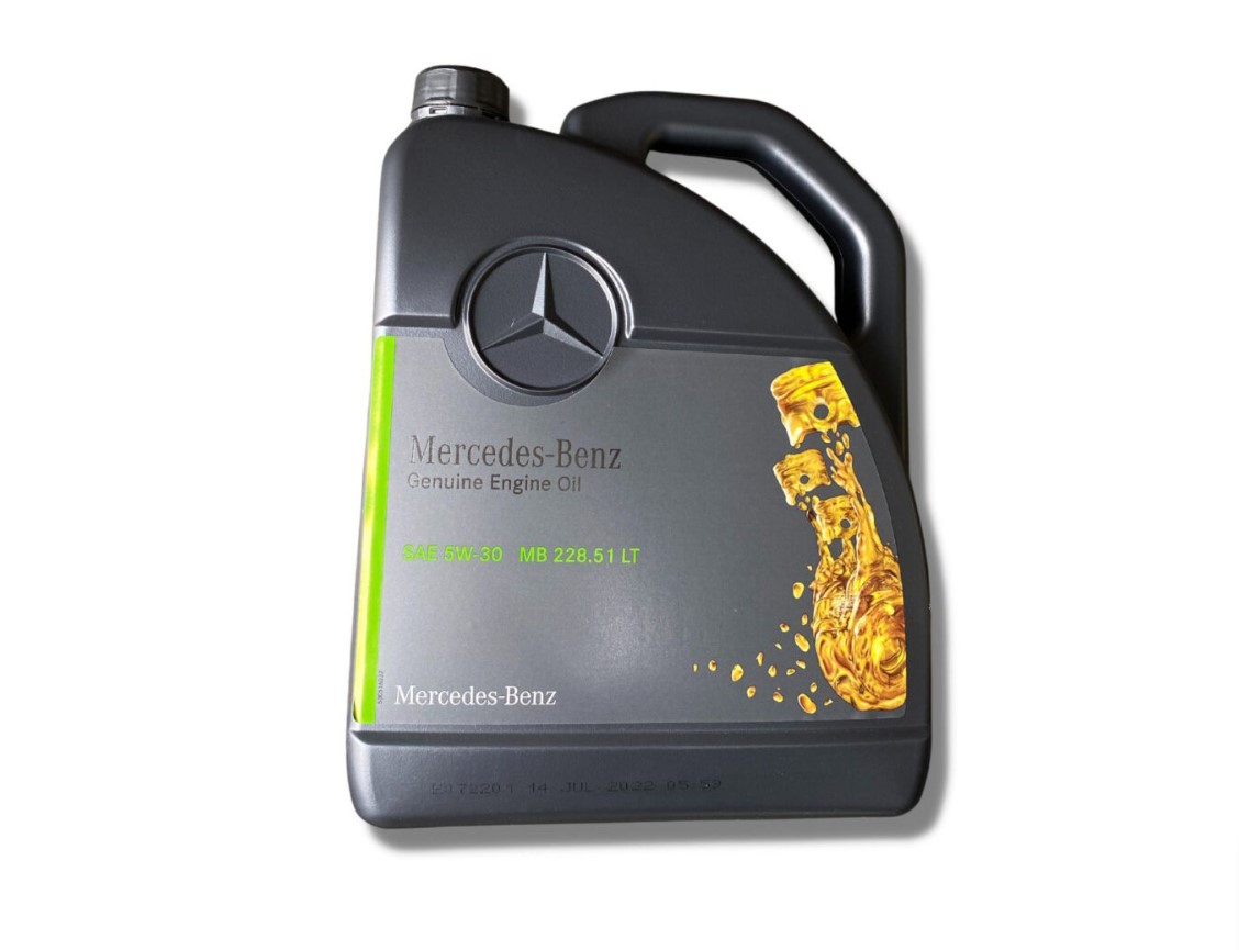 Mercedes-Benz Genuine Engine Oil 5W30 LoAsh 5 L MB228.51LT