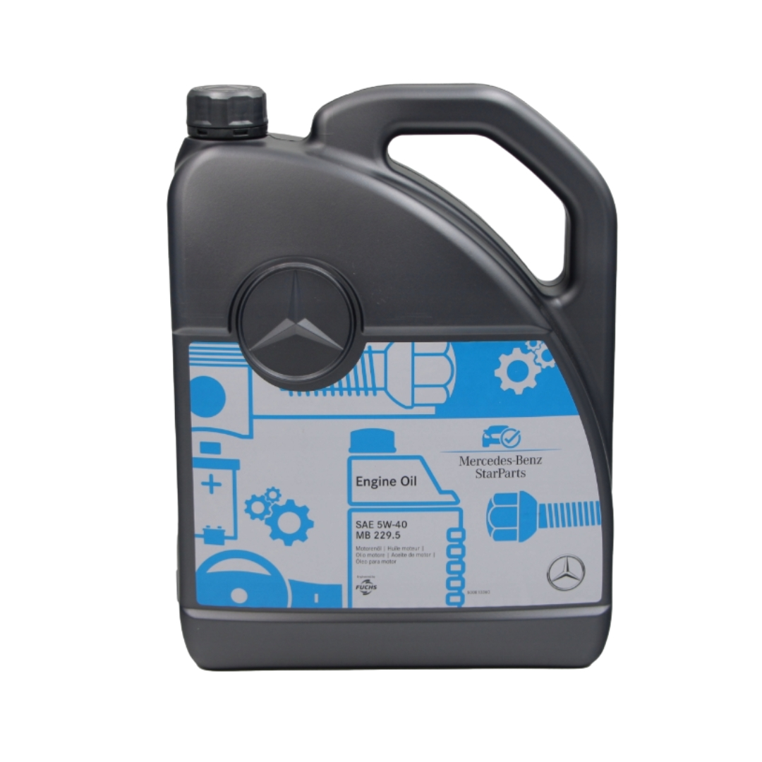 Mercedes-Benz Genuine Engine Oil 229.5 5W40 5 Litres Synthetic