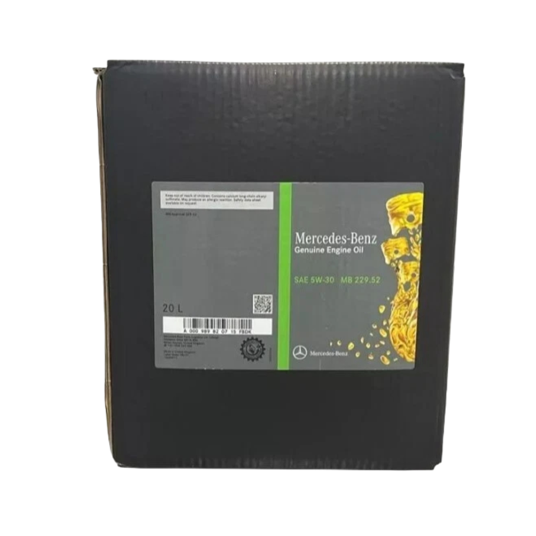 Mercedes-Benz Genuine 5w30 Engine Oil 20L Low-Ash 229.52 Fully