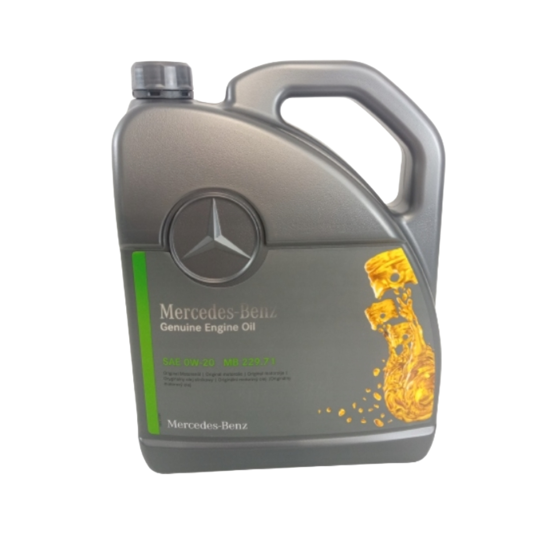 Mercedes-Benz Genuine 5L Engine Oil 229.71 SAE 0w20 Low SPAsh
