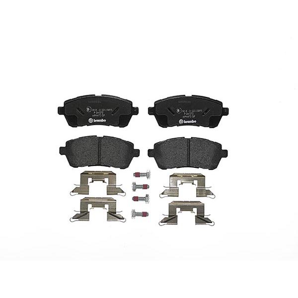 Front Brake Discs & Pads Kit – Fits Ford Fiesta Mk6 2012 (258mm Rotors) – OE Quality