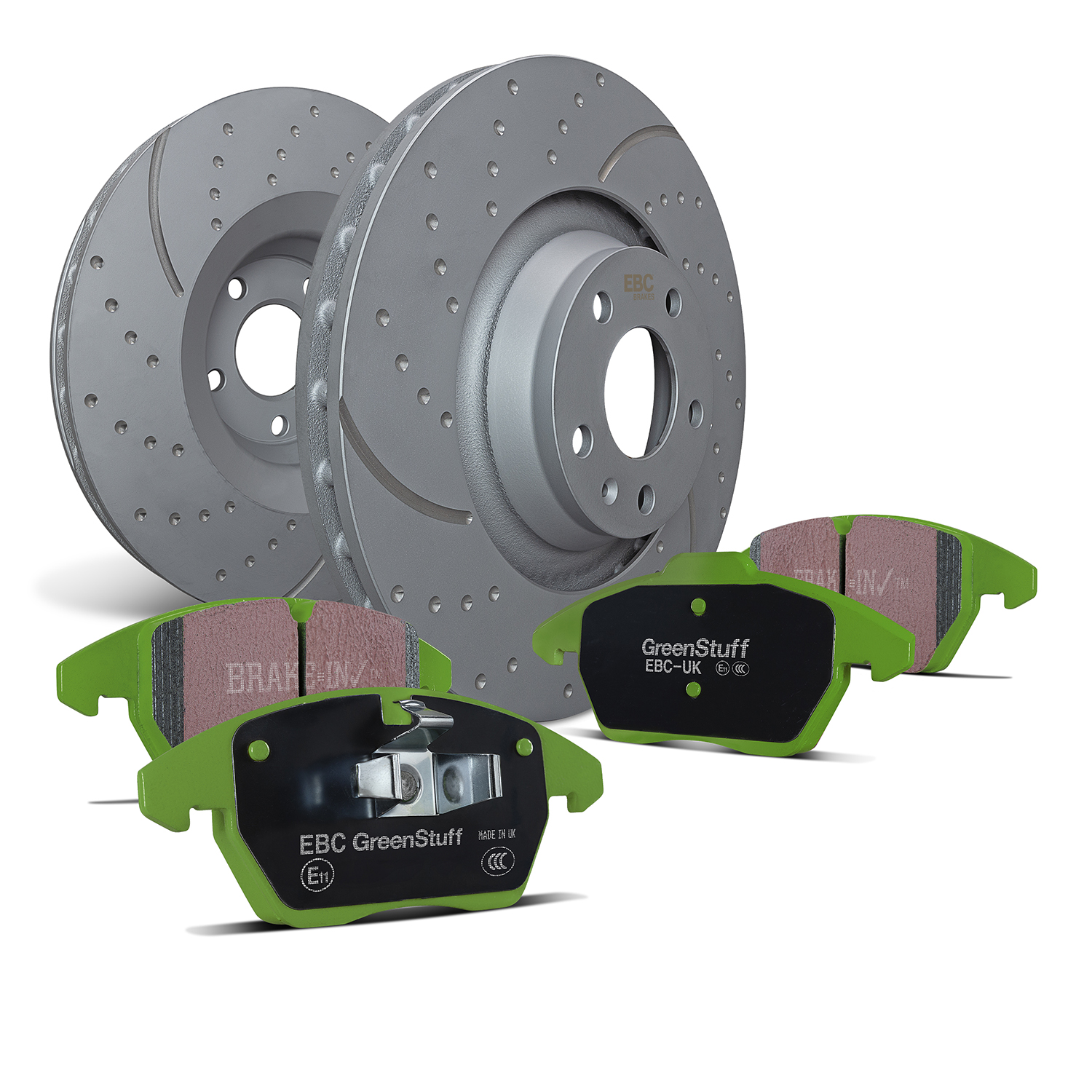 EBC Brakes PD11KF010 High Performance Brake Kit Braking Fits Vauxhall Viceroy